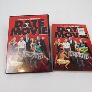 Date Movie (DVD, 2006, Unrated Widescreen) W/ Slip Cover VG